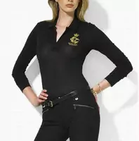 classique noire polo ralph lauren  femmes skinny fit taille